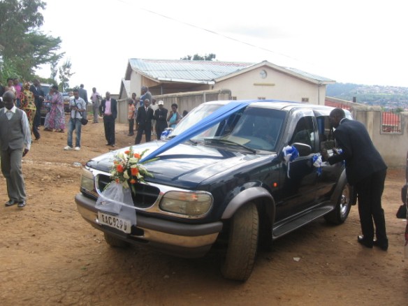 On Saturdays, you see vehicles like this all over the city.
