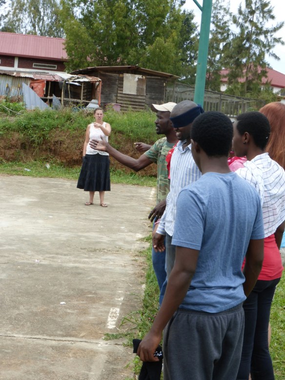 Explaining the challenge (I always look so angry in pictures where I'm talking... it makes me wonder if I look that way when its not stop-motion.)
